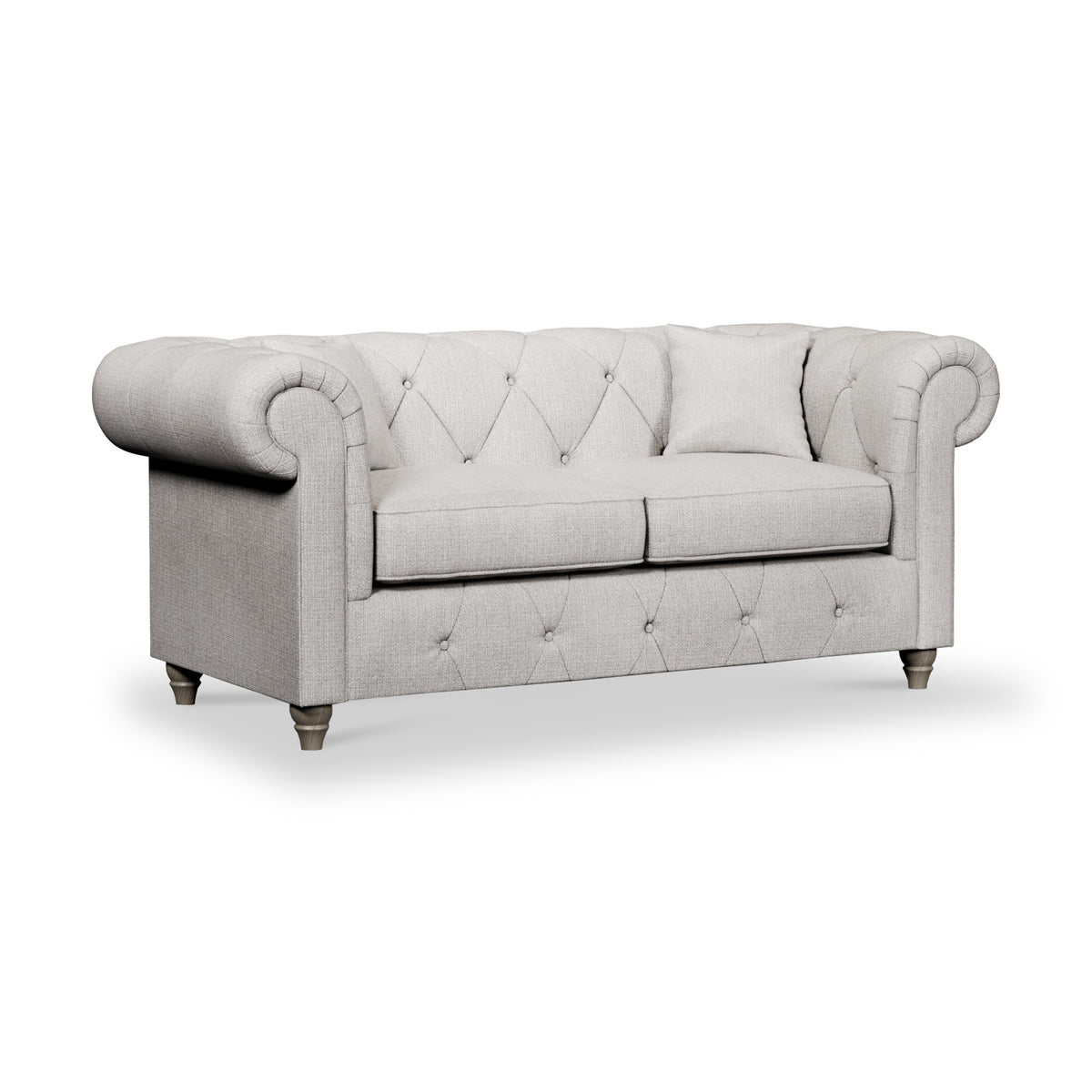 Everett 2 Seater Sofa Ash Washed Oak Feet from Roseland Furniture