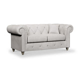Everett 2 Seater Sofa Ash Washed Oak Feet from Roseland Furniture