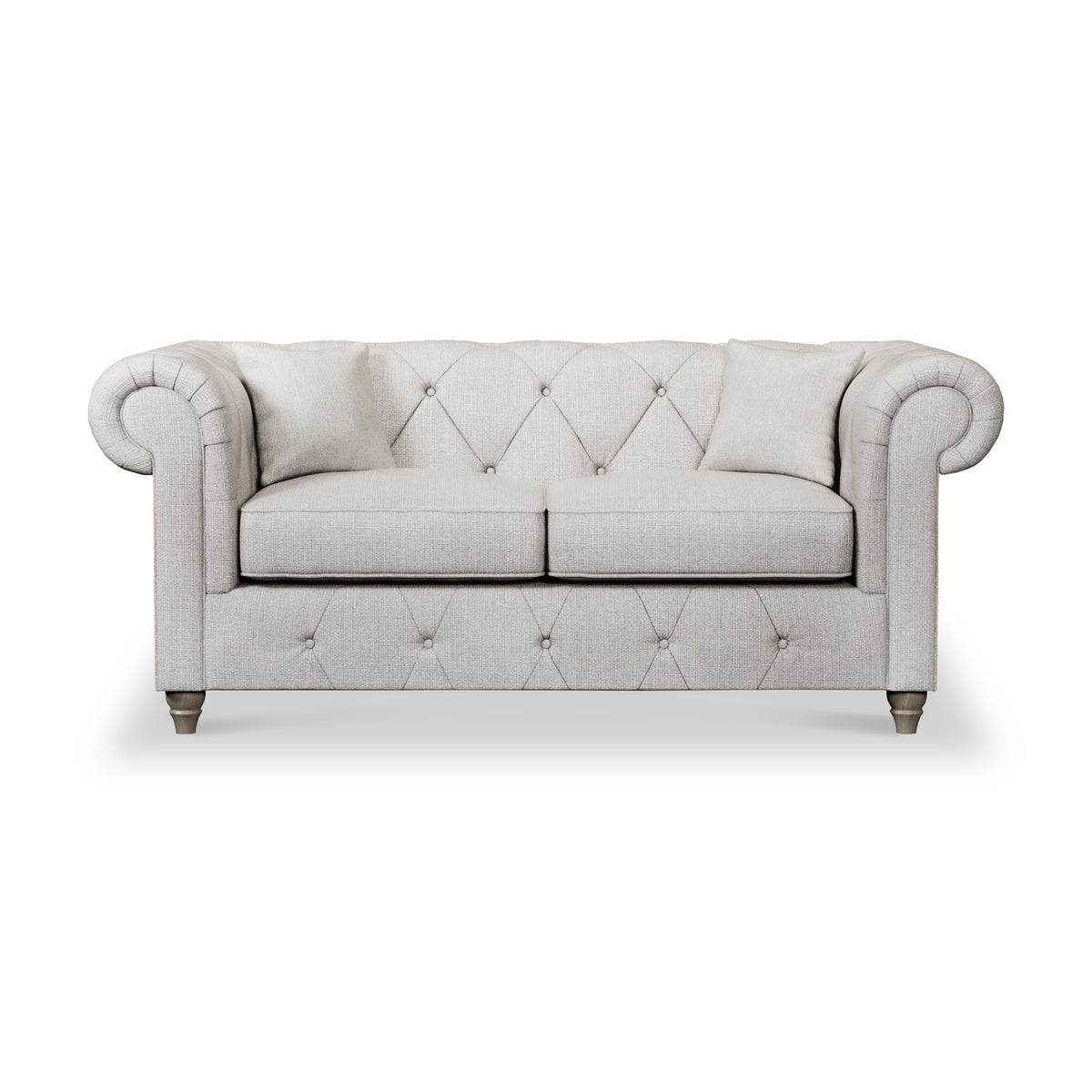 Everett 2 Seater Sofa Ash Washed Oak Feet from Roseland Furniture