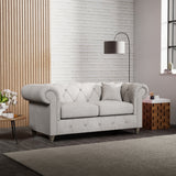 Everett 2 Seater Sofa Ash Washed Oak Feet from Roseland Furniture
