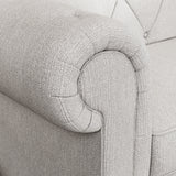Everett 2 Seater Sofa Ash Washed Oak Feet from Roseland Furniture