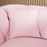 Everett 2 Seater Sofa Pink Washed Oak Feet from Roseland Furniture