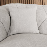 Everett 3 Seater Sofa Ash Washed Oak Feet from Roseland Furniture
