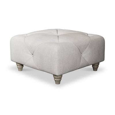 Everett Button Top Footstool