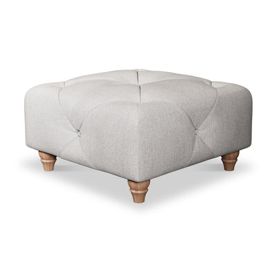 Everett Button Top Footstool