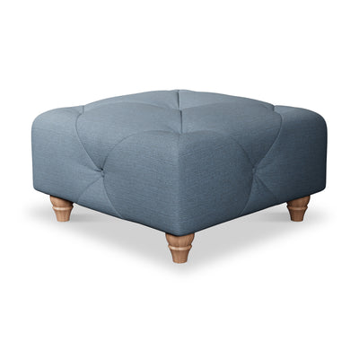 Everett Button Top Footstool