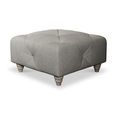 Everett Button Top Footstool