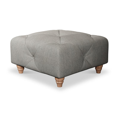 Everett Button Top Footstool
