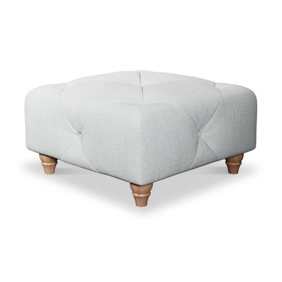 Everett Button Top Footstool