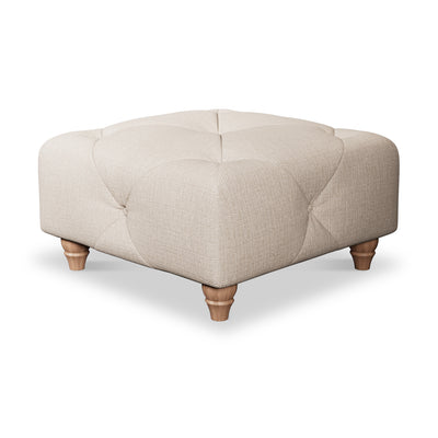 Everett Button Top Footstool