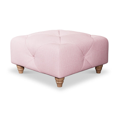 Everett Button Top Footstool