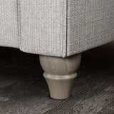 Everett Armchair Ash Washed Oak Feet from Roseland Furniture