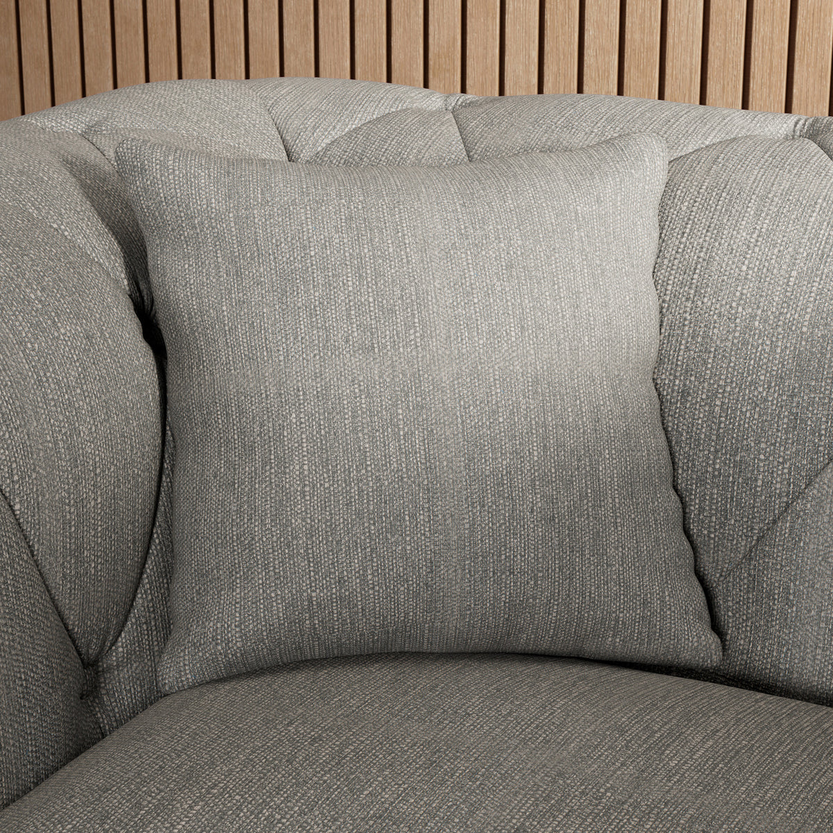 Everett Armchair Graphite Walnut Feet from Roseland Furniture
