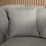 Everett Armchair Graphite Walnut Feet from Roseland Furniture