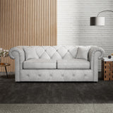 Everett 3 Seater Sofa Bed Graphite from Roseland Furniture