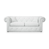 Everett 3 Seater Sofa Bed Light Blue from Roseland Furniture