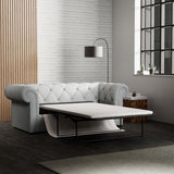 Everett 3 Seater Sofa Bed Light Blue from Roseland Furniture