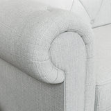 Everett 3 Seater Sofa Bed Light Blue from Roseland Furniture