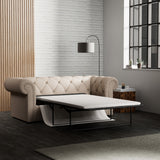 Everett 3 Seater Sofa Bed Oyster from Roseland Furniture