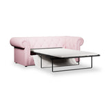 Everett 3 Seater Sofa Bed Pink from Roseland Furniture