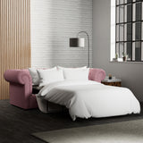 Everett 3 Seater Sofa Bed Pink from Roseland Furniture