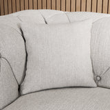 Everett Snuggler Chair Ash Washed Oak Feet from Roseland Furniture