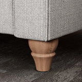 Everett Snuggler Chair Ash Walnut Feet from Roseland Furniture
