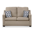 Charlcote Oatmeal Faux Linen 2 Seater Sofabed with Mono Scatter Cushions from Roseland Furniture