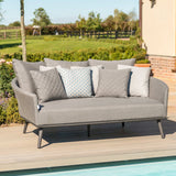 Maze Flanelle Grey Ark Outdoor Daybed Sofa