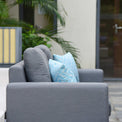 Maze Ethos Flanelle Grey 2 Seat Outdoor Sofa Set