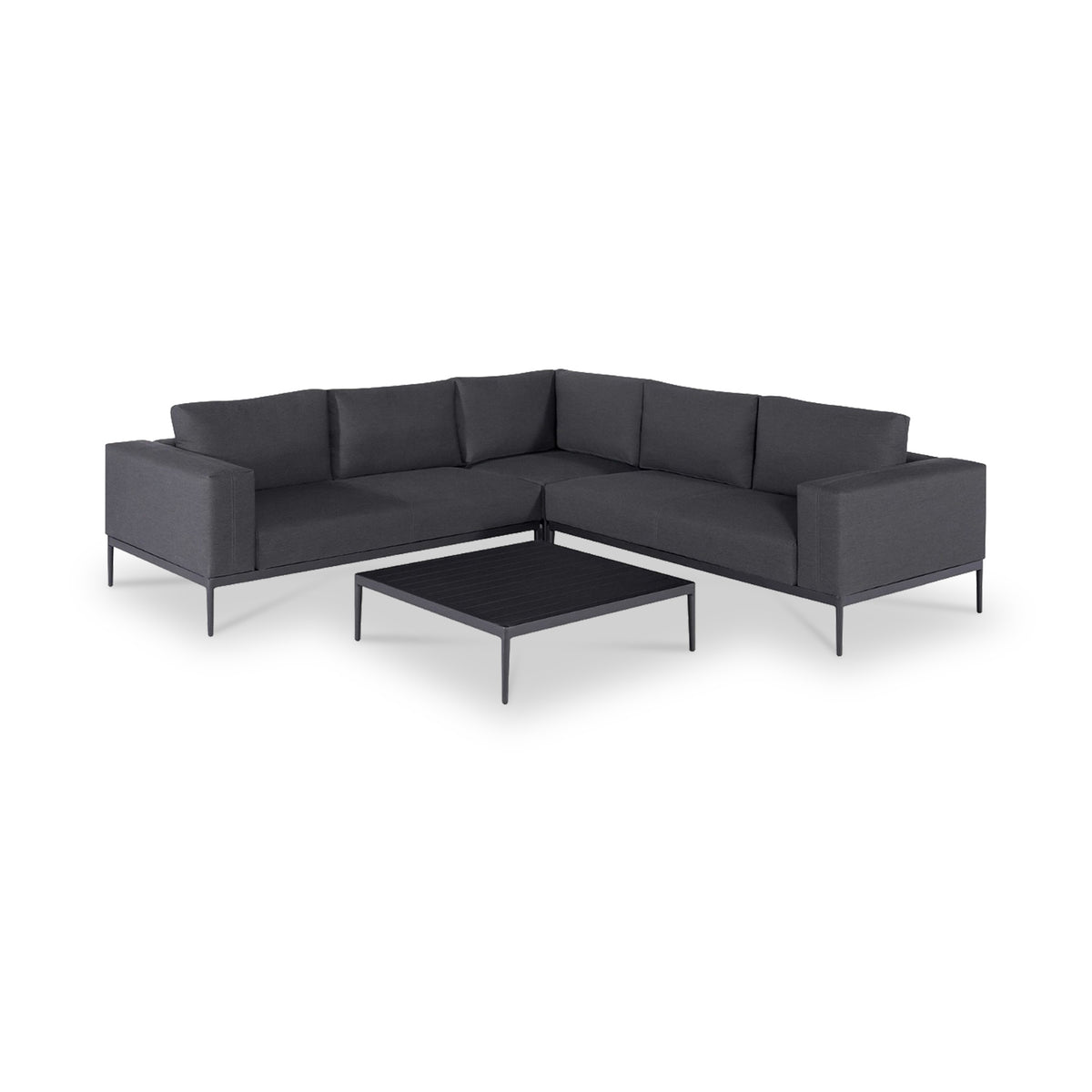 Maze Eve Charcoal Corner Sofa Group from Roseland Furniture