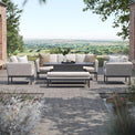 Pulse 3 Seat Outdoor Sofa Dining Set with Rising Table