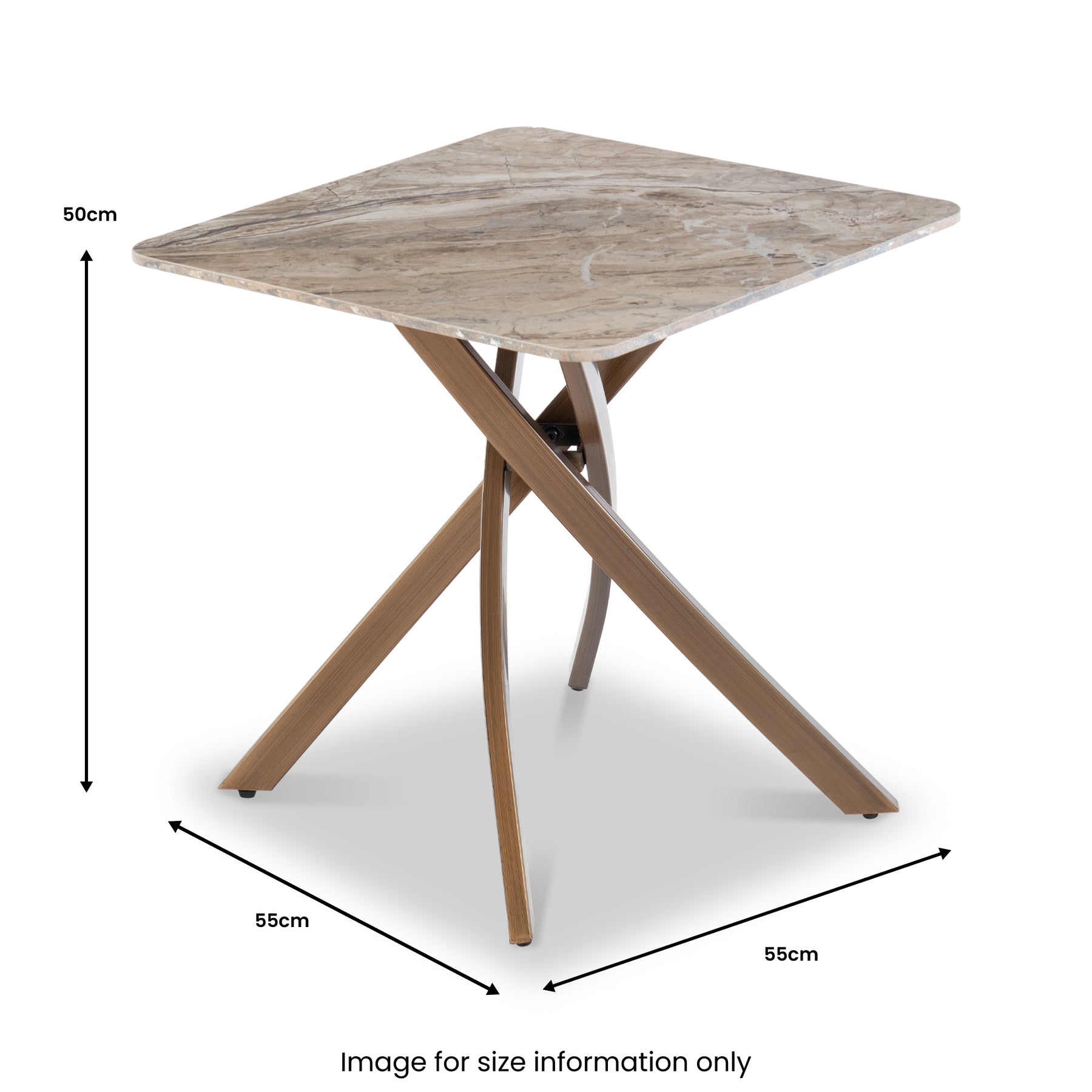 Alma-Marble-Side-Table from Roseland Furniture