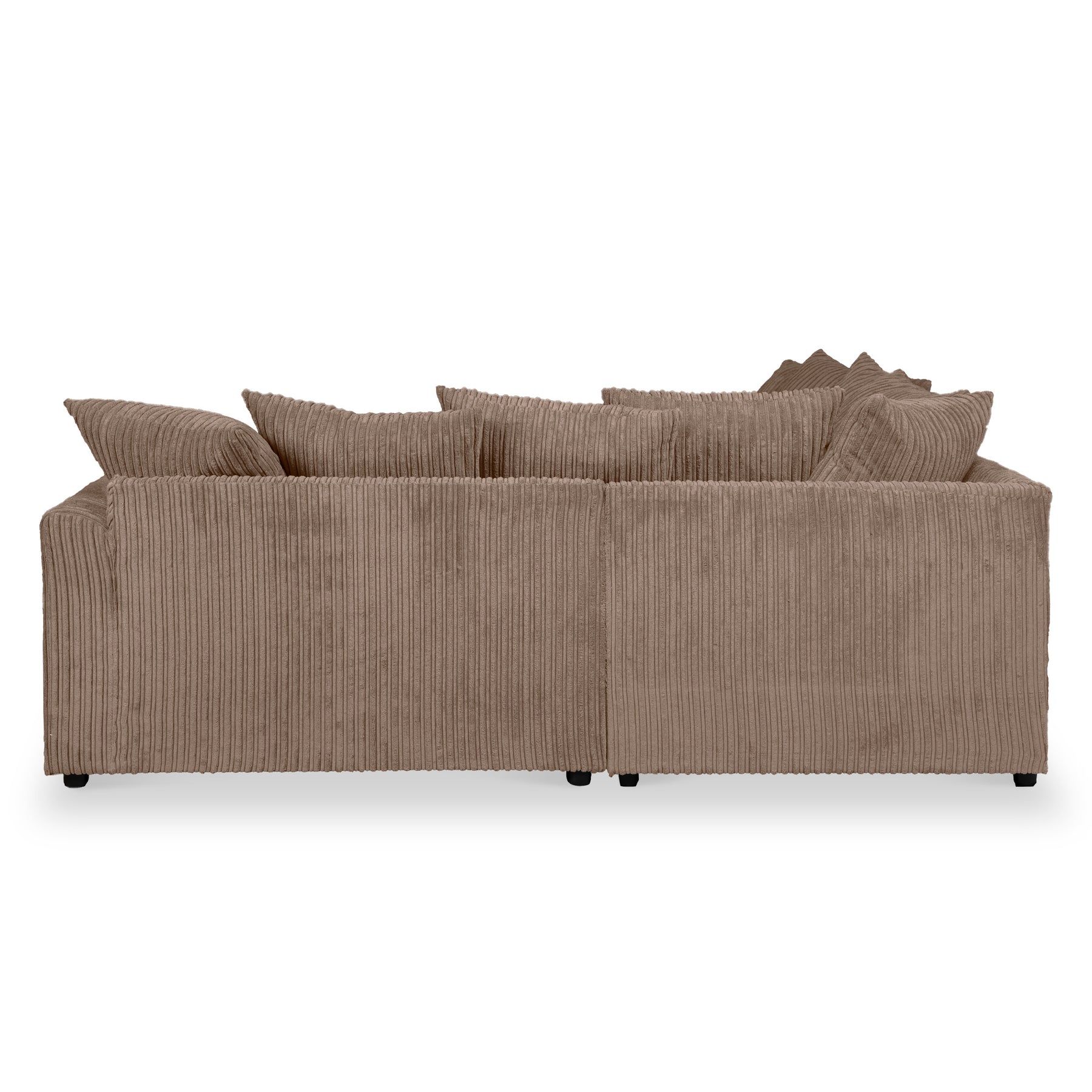 Bletchley Coffee Jumbo Cord Corner Sofa
