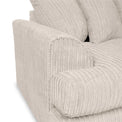 Bletchley Cream Jumbo Cord Corner Sofa