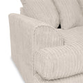 Bletchley Cream Jumbo Cord Corner Sofa