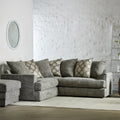 Hudson-corner-sofa-charcoal-cushions-pewter from Roseland Furniture