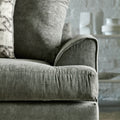 Hudson-corner-sofa-charcoal-cushions-pewter from Roseland Furniture