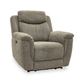 Hadlow Power Recliner Armchair Pebble from Roseland Furniture