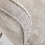 Alva-Soft-Velvet-Dining-Chair-Pearl from Roseland Furniture