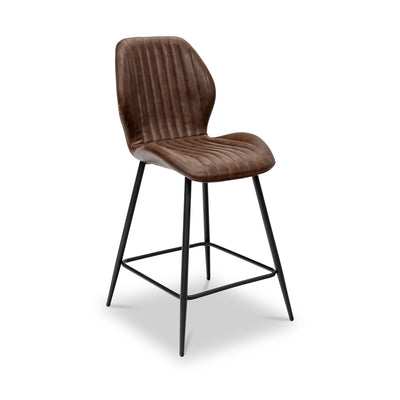 Aubette Faux Leather Bar Stool