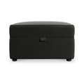 Edison Storage Footstool Black from Roseland Furniture