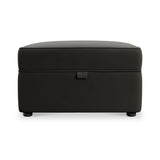 Edison Storage Footstool Black from Roseland Furniture