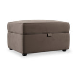Edison Storage Footstool Mole from Roseland Furniture