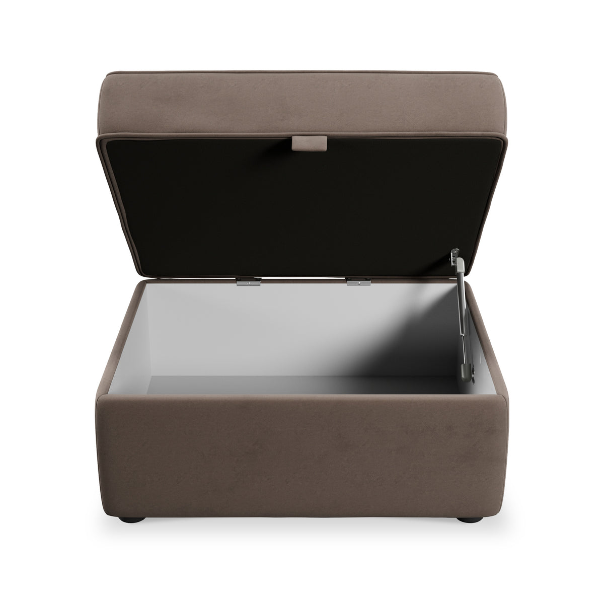 Edison Storage Footstool Mole from Roseland Furniture