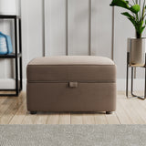 Edison Storage Footstool Mole from Roseland Furniture