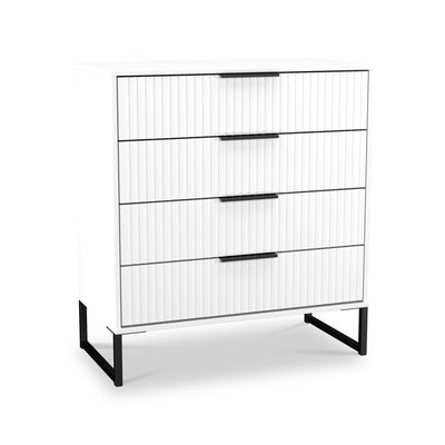 Callo Fluted 4 Drawer Chest