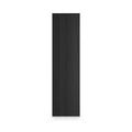 Callo Fluted Full Hanging Wardrobe Matt Black from Roseland Furniture