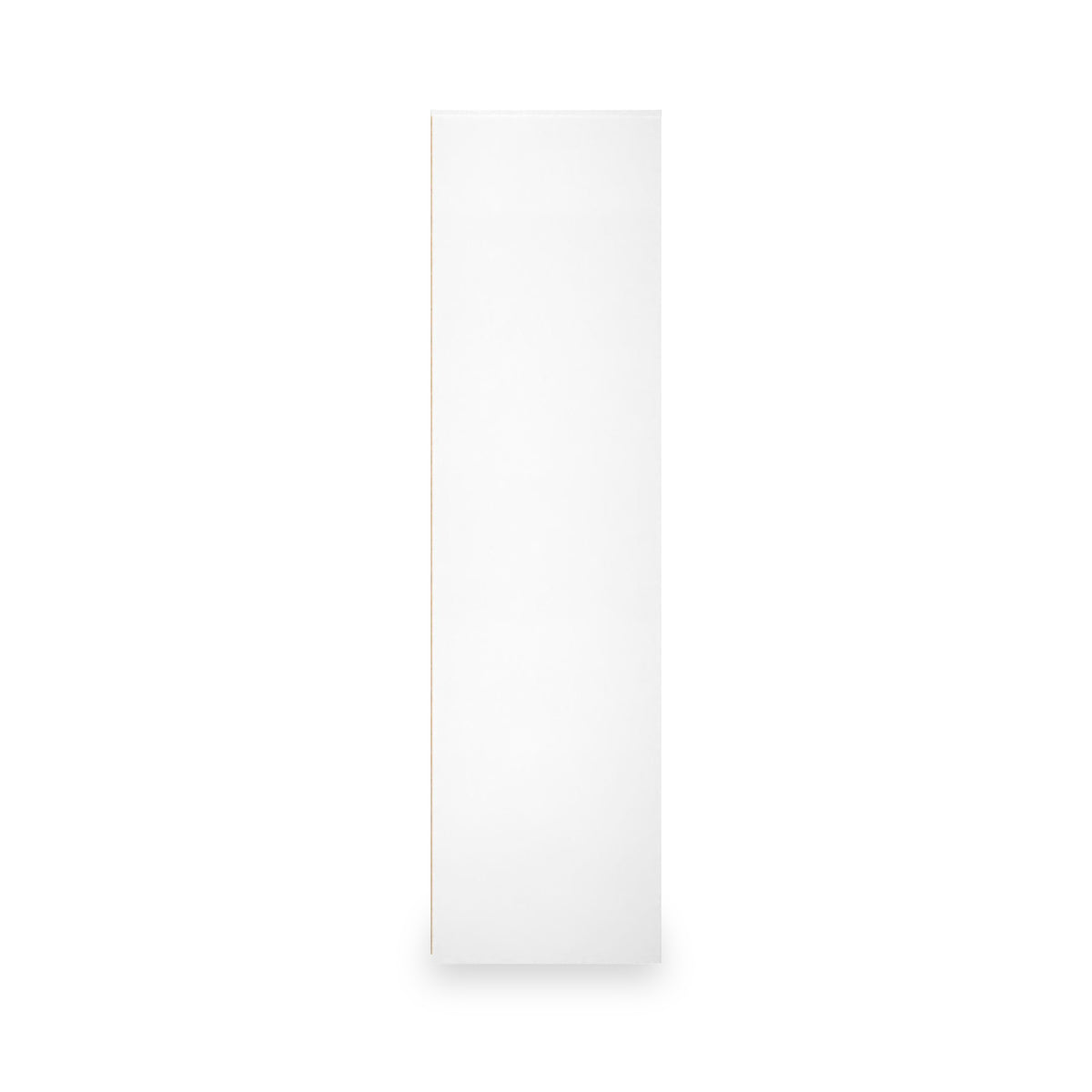 Callo Fluted Full Hanging Wardrobe Matt White from Roseland Furniture