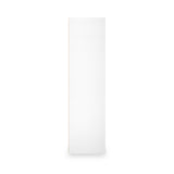 Callo Fluted Full Hanging Wardrobe Matt White from Roseland Furniture